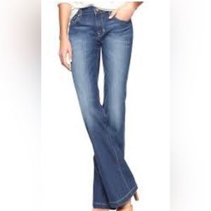 Gap long and lean denim jeans 14R
